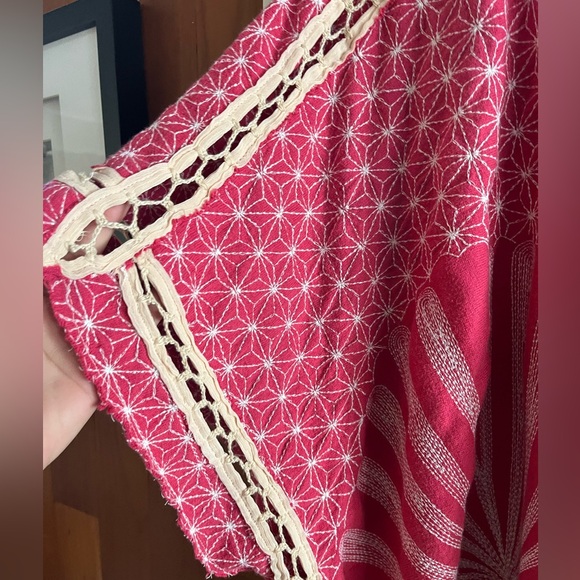 Free People Thunder Road Tee Red Vintage Red - Picture 6 of 8